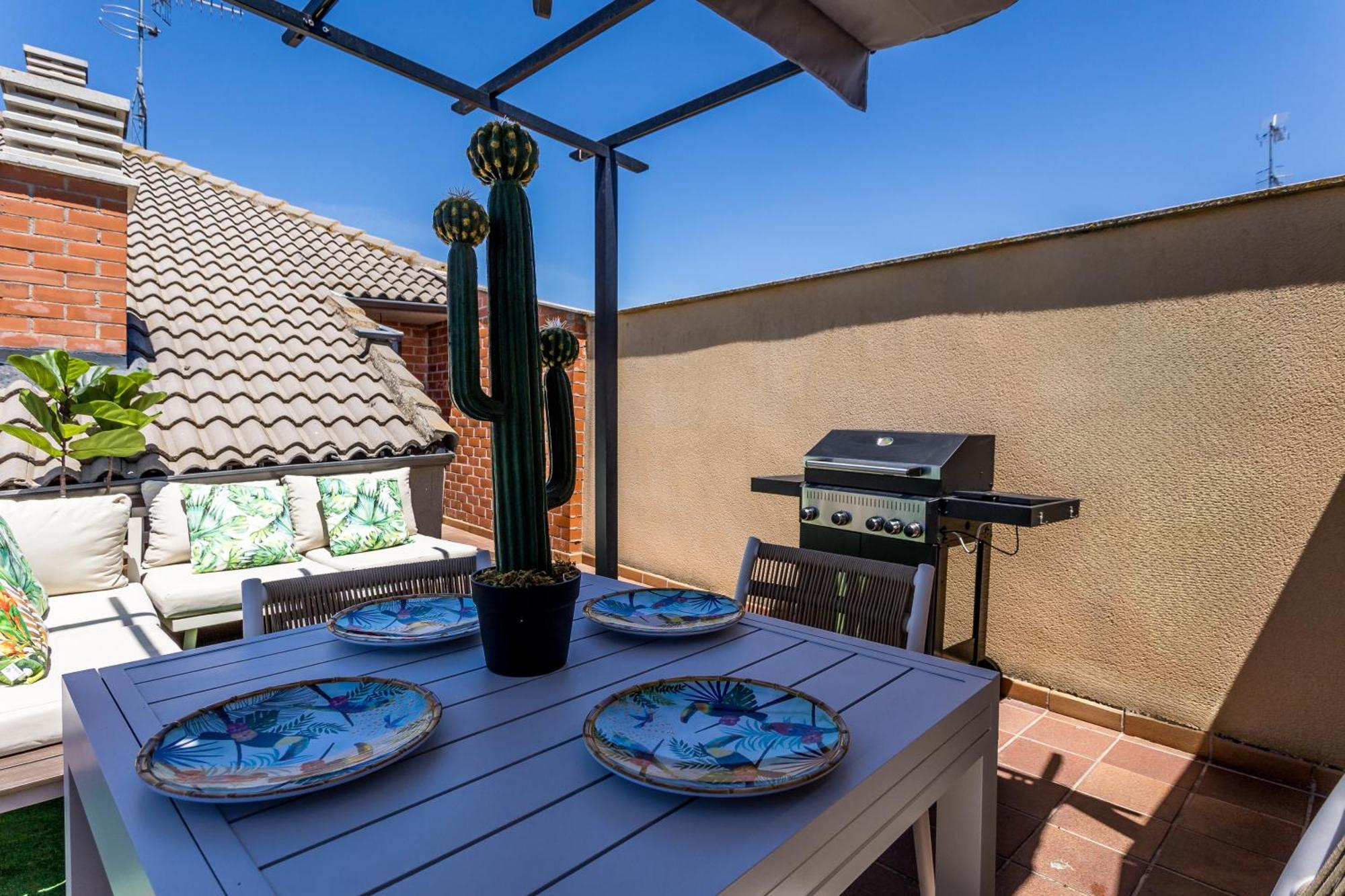 Baruhaus Terraza Duplex Valencia De Don Juan Appartement Buitenkant foto